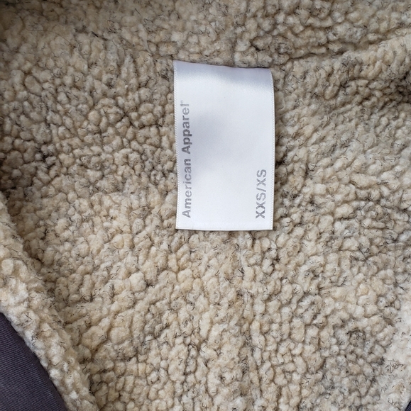 American Apparel Charcoal Gray Coat - Picture 3 of 4